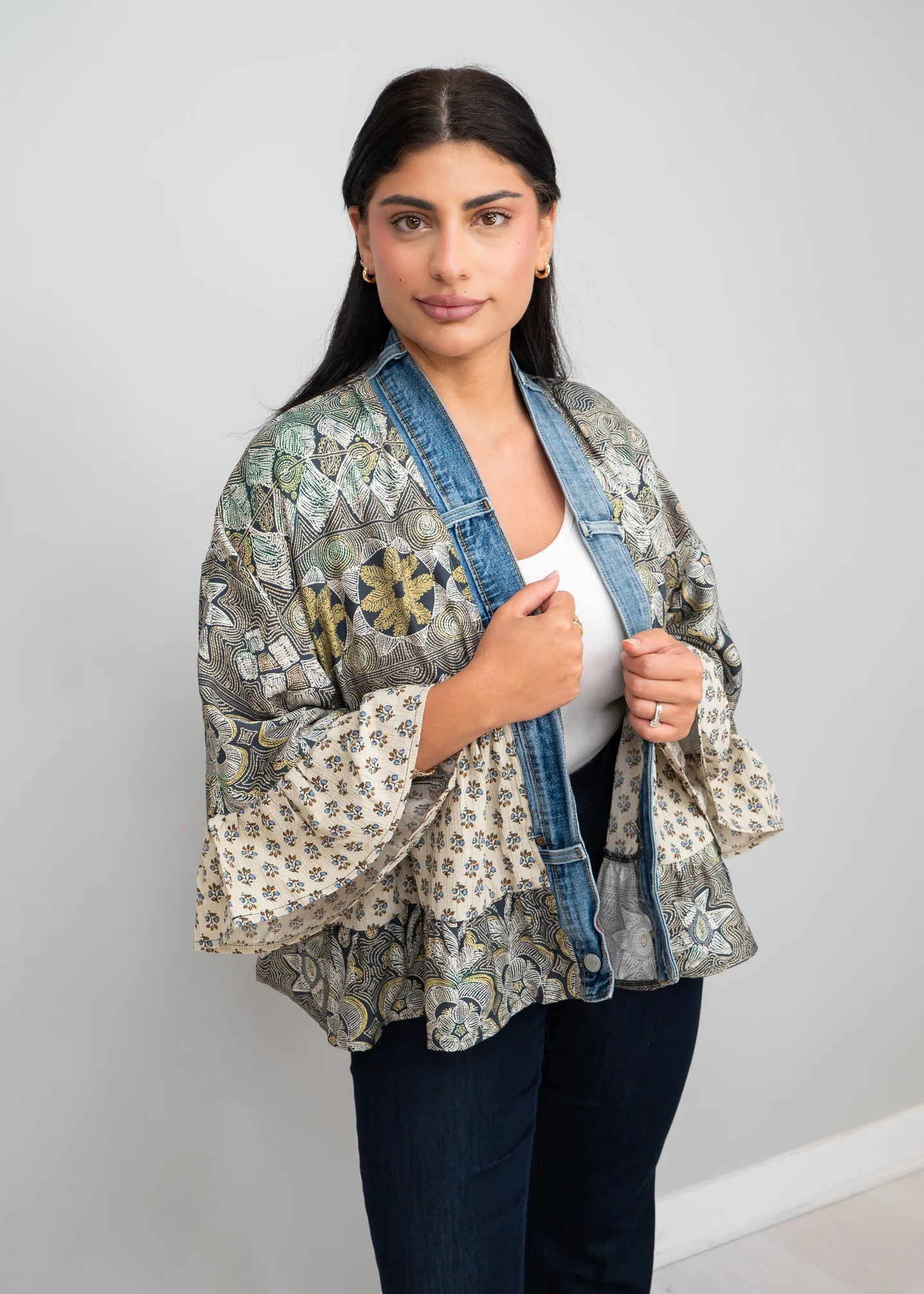 JACKET | TIFFANY CARDIGAN-Jackets & Sweaters-SHANNON PASSERO-ONE-SOUL FLOWER MIX-Coriander