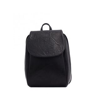 JADA CONVERTIBLE VEGAN BACKPACK-Backpack-S-Q-BLACK-Coriander