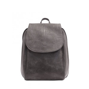 JADA CONVERTIBLE VEGAN BACKPACK-Backpack-S-Q-CHARCOAL GREY-Coriander