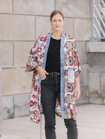 JANIS CARDIGAN-Cardigan-SHANNON PASSERO-ONE-RED MIX-Coriander