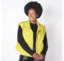 JAVA VEST-Jackets & Sweaters-SHANNON PASSERO-SMALL-MED-LEMON GREEN-Coriander