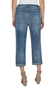 JEAN | NORMA CROP-Denim-LIVERPOOL-Coriander