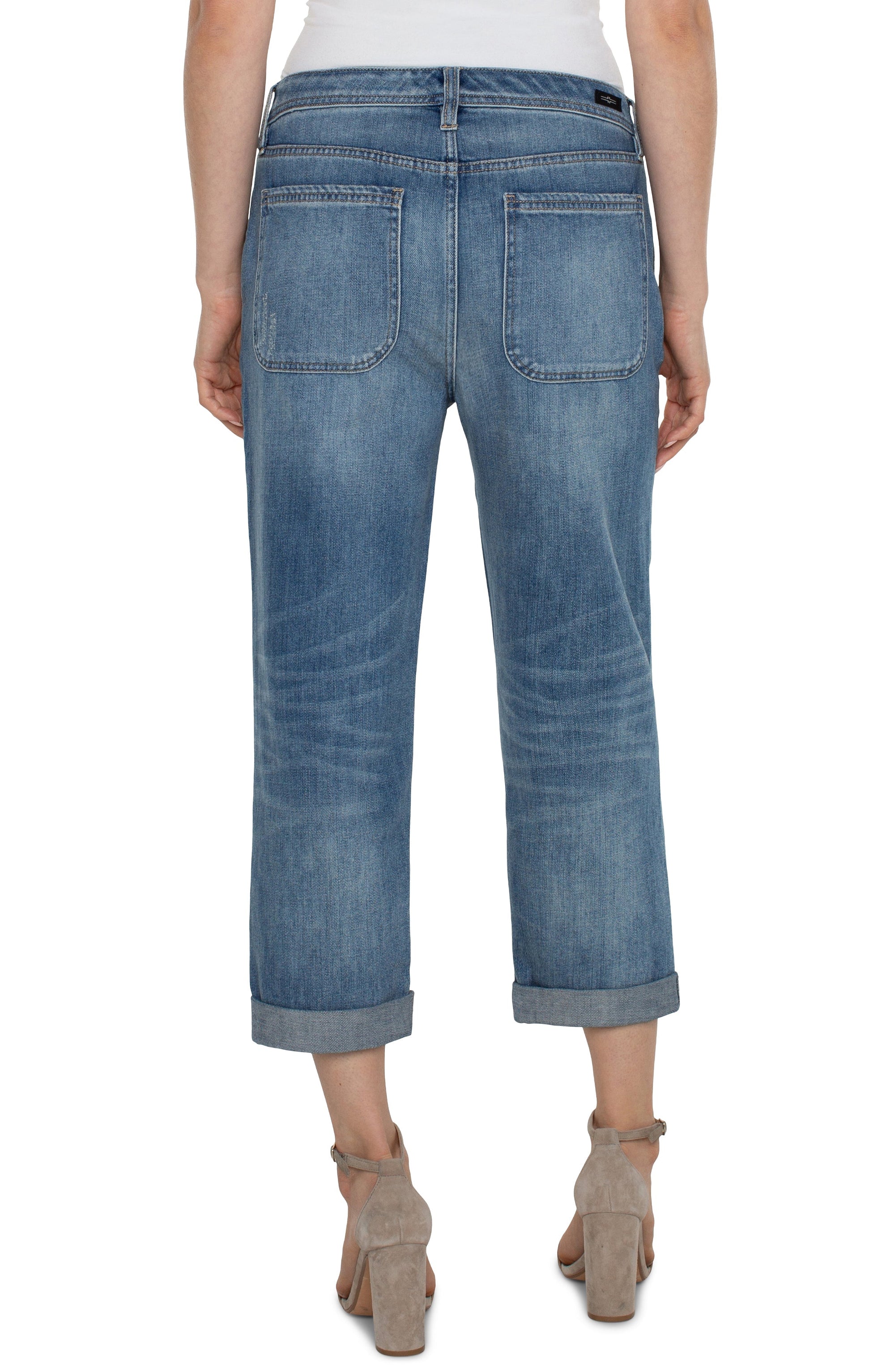 JEAN | NORMA CROP-Denim-LIVERPOOL-Coriander
