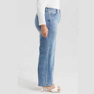 JEAN | STRIDE HR WIDE LEG - PLUS SIZE-Denim-LIVERPOOL-Coriander
