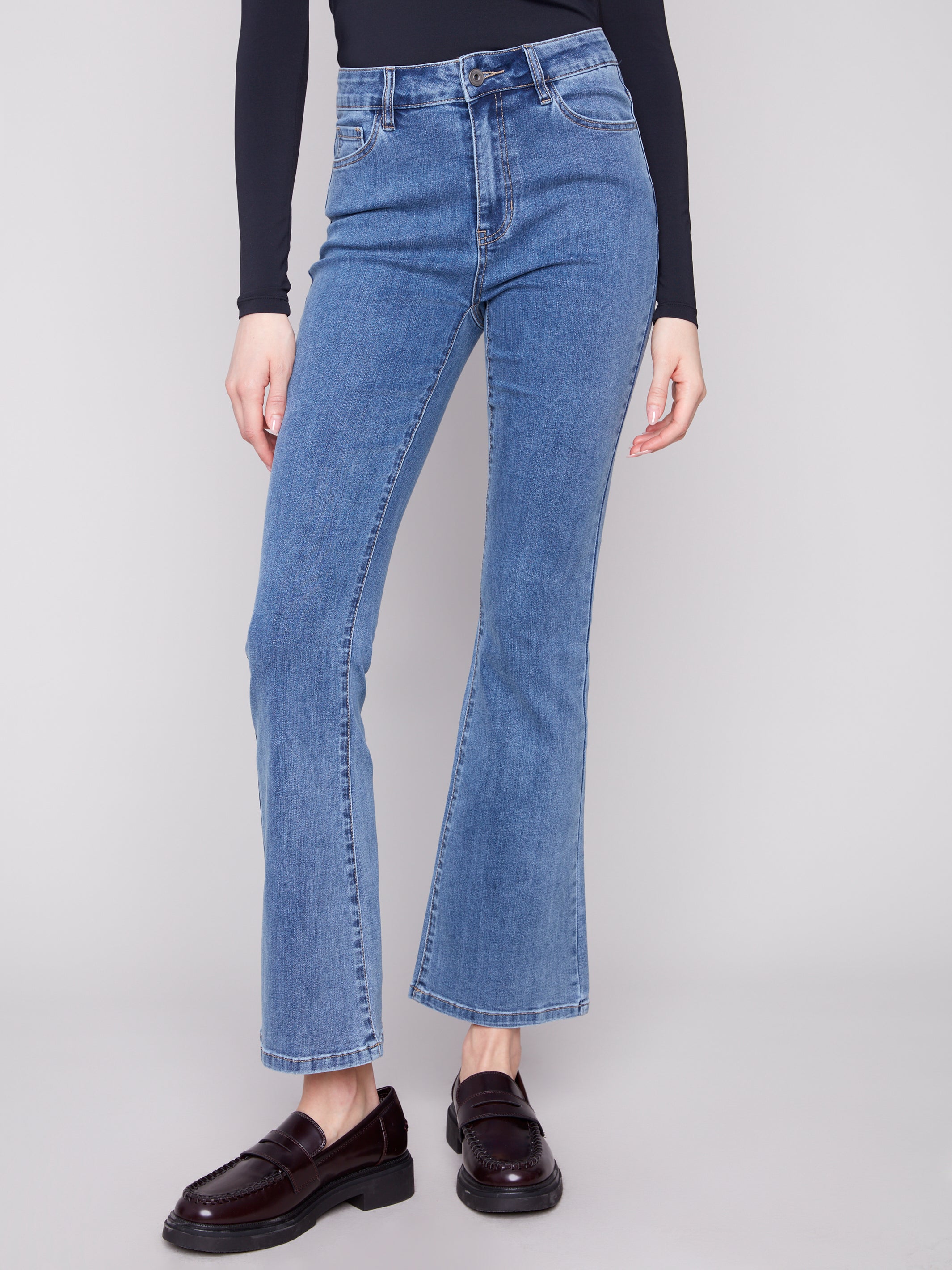 JEANS | BOOTCUT 5 POCKET-Denim-CHARLIE B-4-DEEP BLUE-Coriander