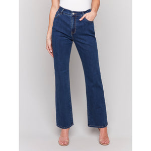 JEANS | CELINE FLARE LEG-Denim-CHARLIE B-4-INDIGO-Coriander