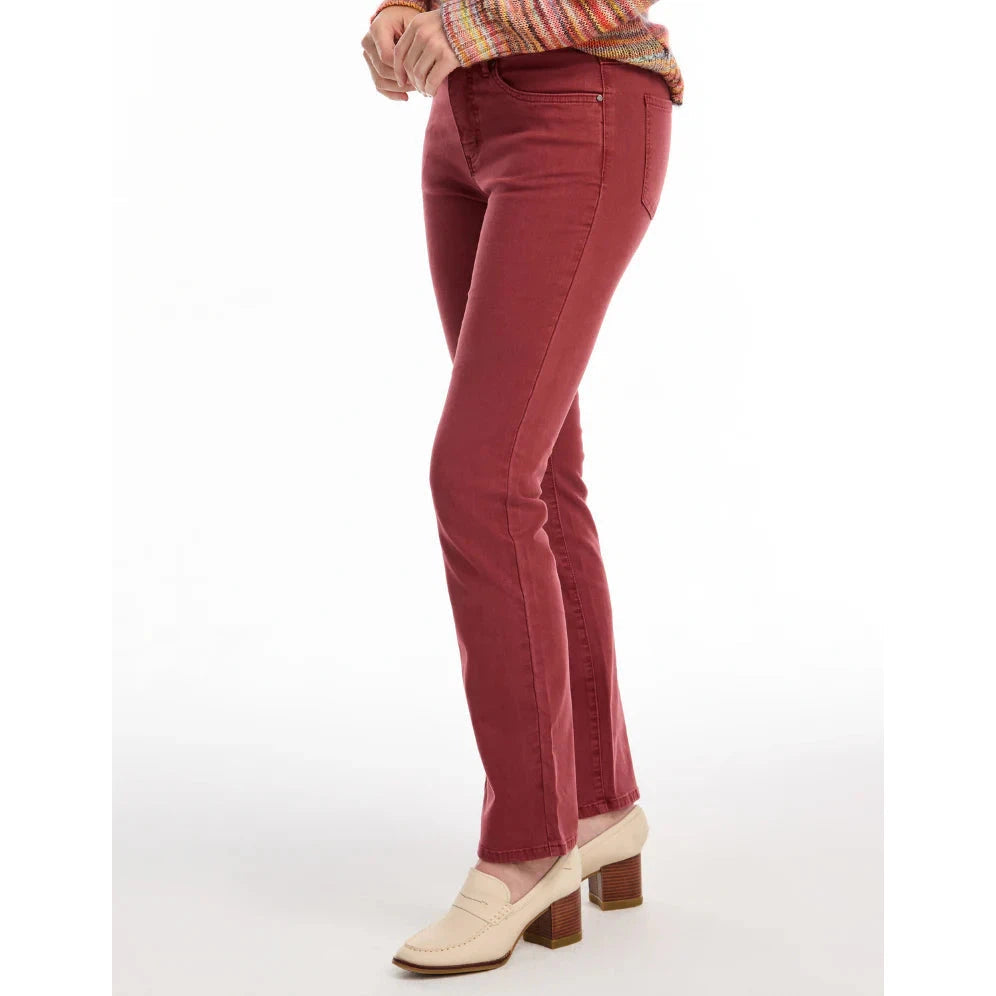 JEANS | CHRISTINA STRAIGHT LEG-Denim-FRENCH DRESSING JEANS-Coriander