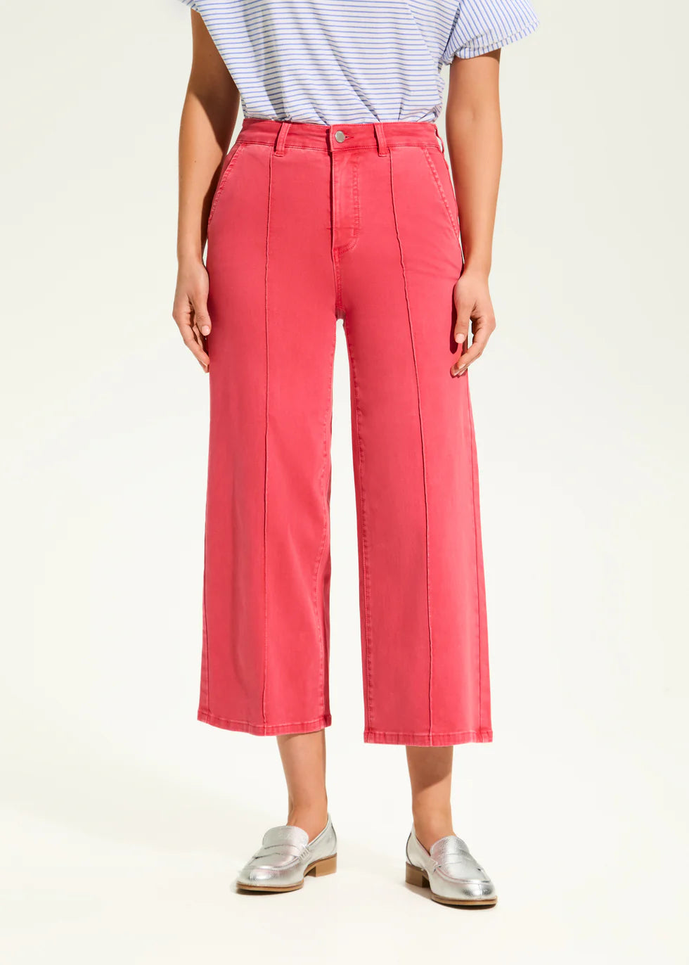 JEANS | FDJ SUZANNE WIDE CROP: ROUGE-Denim-FRENCH DRESSING JEANS-4-ROUGE-Coriander