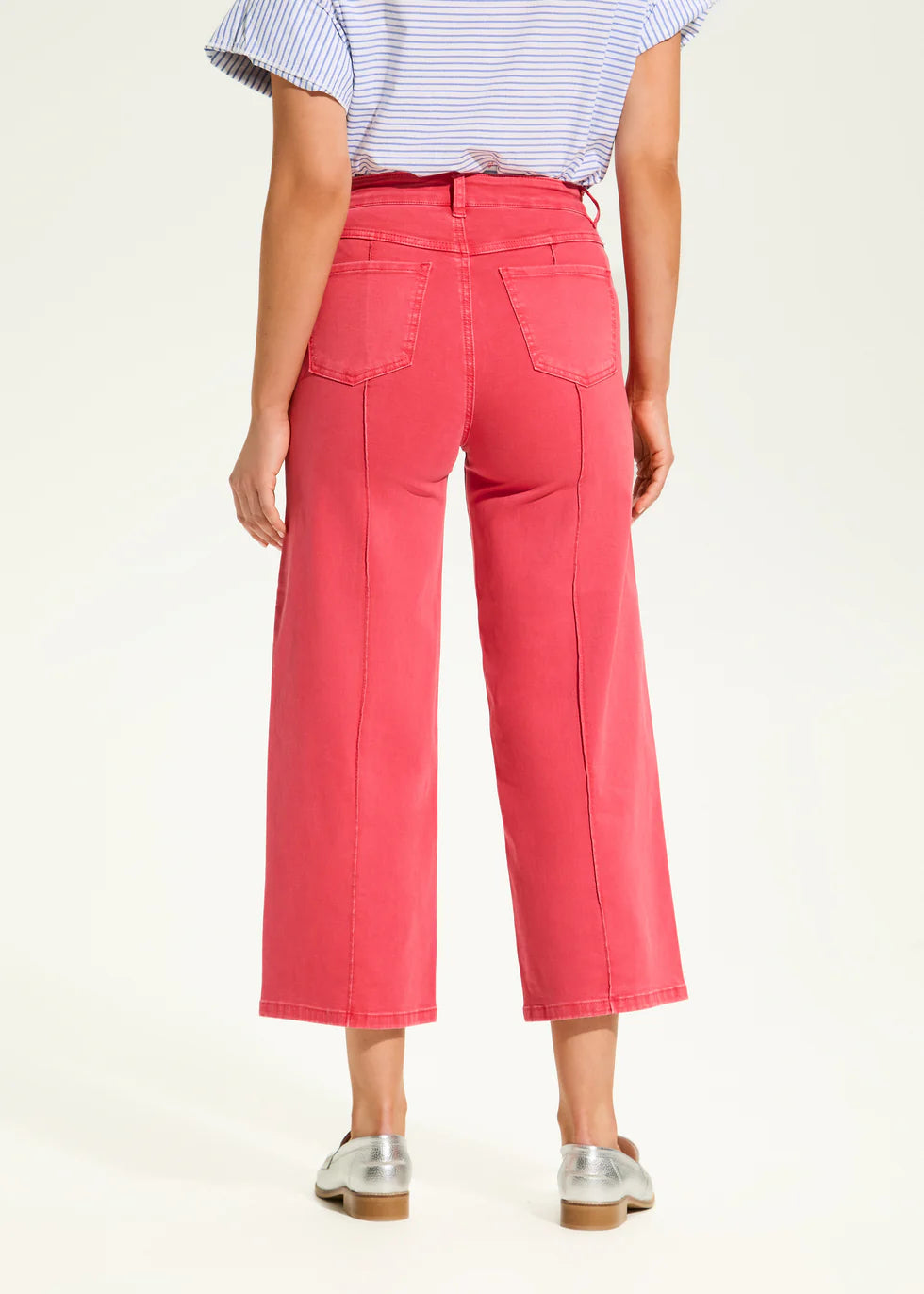 JEANS | FDJ SUZANNE WIDE CROP: ROUGE-Denim-FRENCH DRESSING JEANS-Coriander