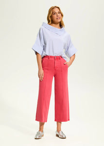 JEANS | FDJ SUZANNE WIDE CROP: ROUGE-Denim-FRENCH DRESSING JEANS-Coriander