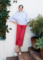 JEANS | FDJ SUZANNE WIDE CROP: ROUGE-Denim-FRENCH DRESSING JEANS-Coriander