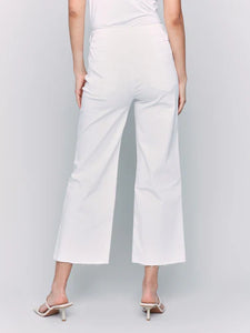 JEANS | FLARED WITH RAW EDGE-Bottoms-CHARLIE B-Coriander