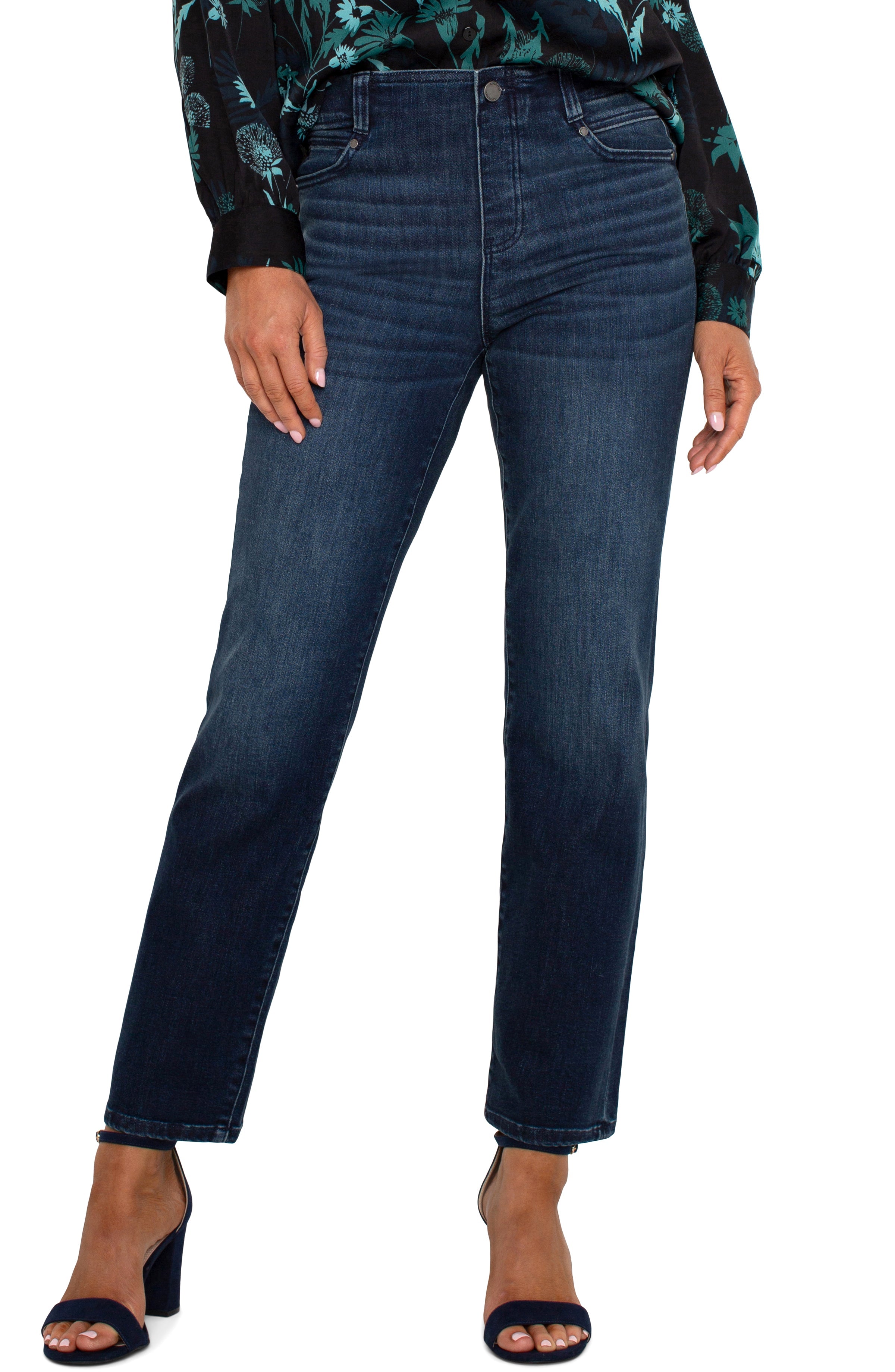 JEANS | GIA SLIM: WARNER-LAKE-Denim-LIVERPOOL-Coriander