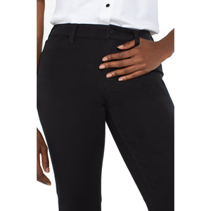JEANS | HANNAH CROPPED FLARE: BLACK-Denim-LIVERPOOL-Coriander