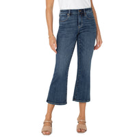 JEANS | HANNAH CROPPED FLARE: BOLSHA CHICA-Denim-LIVERPOOL-Coriander