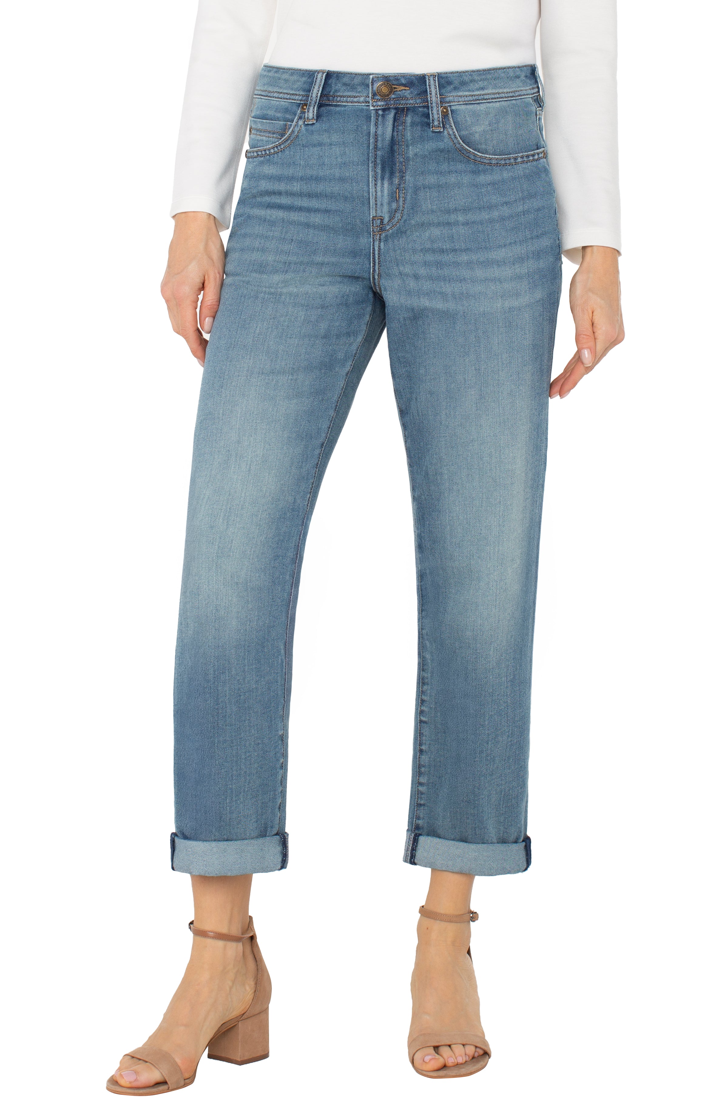 JEANS | KEEPER BOYFRIEND-Denim-LIVERPOOL-Coriander