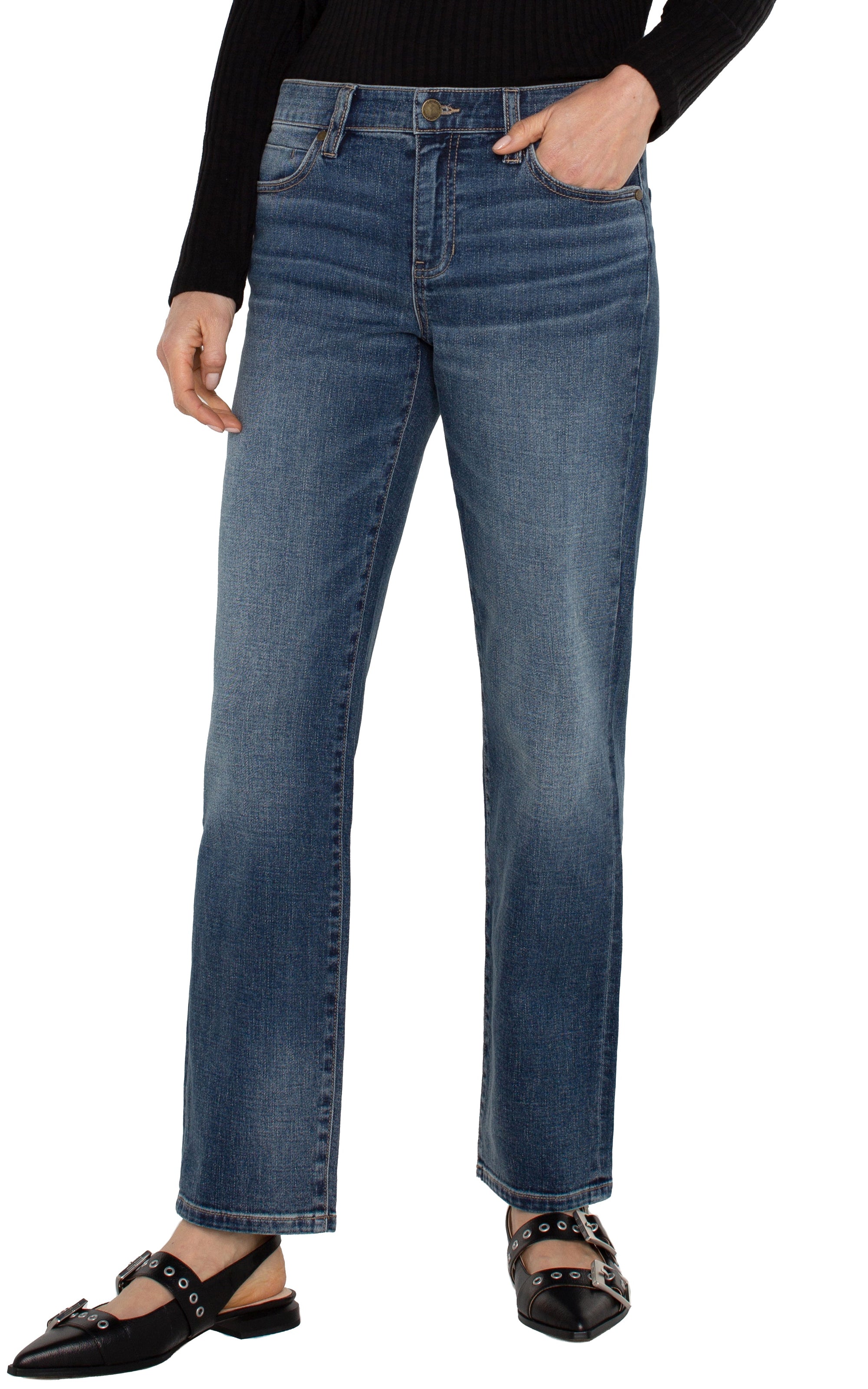 JEANS | KENNEDY STRAIGHT-Denim-LIVERPOOL-Coriander