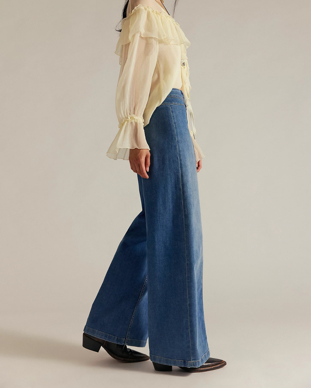 JEANS | LIBRE WIDE LEG-Denim-FREE PEOPLE-Coriander