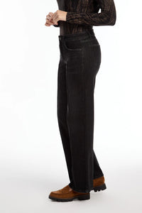 JEANS | OLIVIA PINTUCK WIDE LEG-Denim-FRENCH DRESSING JEANS-Coriander