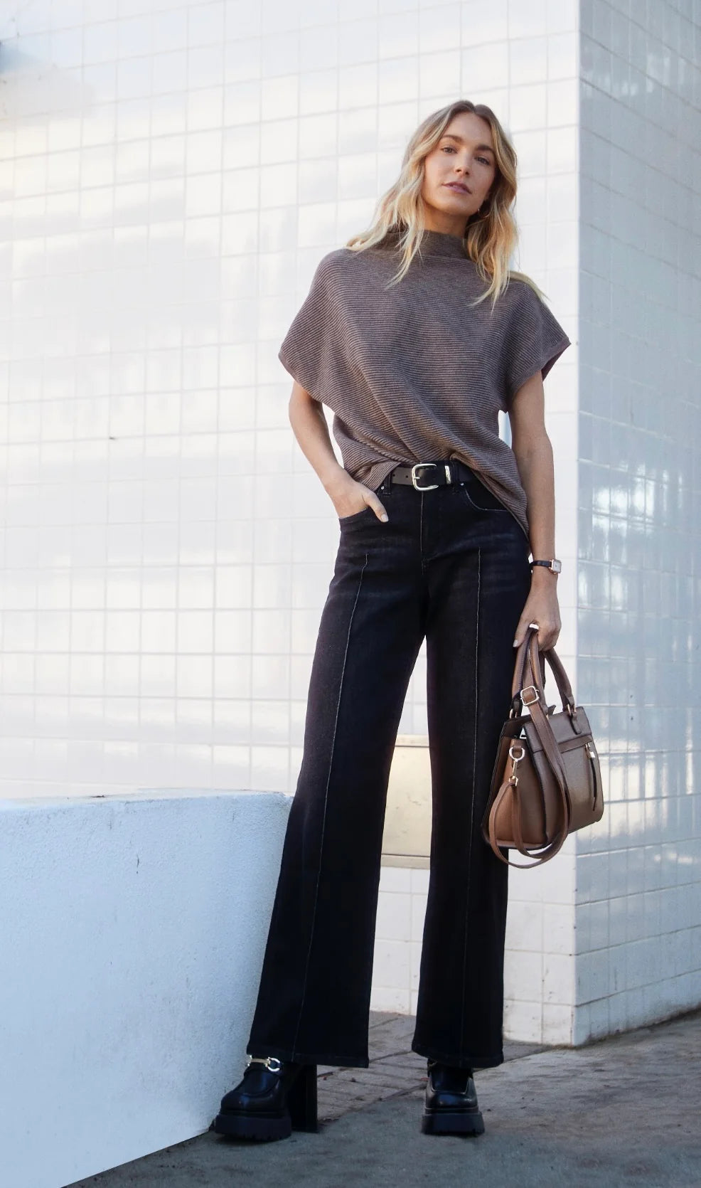JEANS | OLIVIA PINTUCK WIDE LEG-Denim-FRENCH DRESSING JEANS-Coriander
