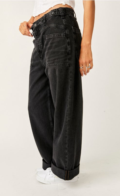 JEANS | PALMER CUFFED-Denim-FREE PEOPLE-Coriander