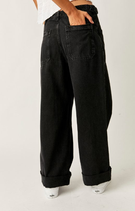 JEANS | PALMER CUFFED-Denim-FREE PEOPLE-Coriander