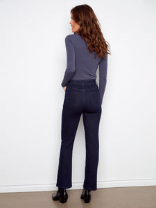 JEANS | STRAIGHT LEG STRETCH-Denim-CHARLIE B-Coriander