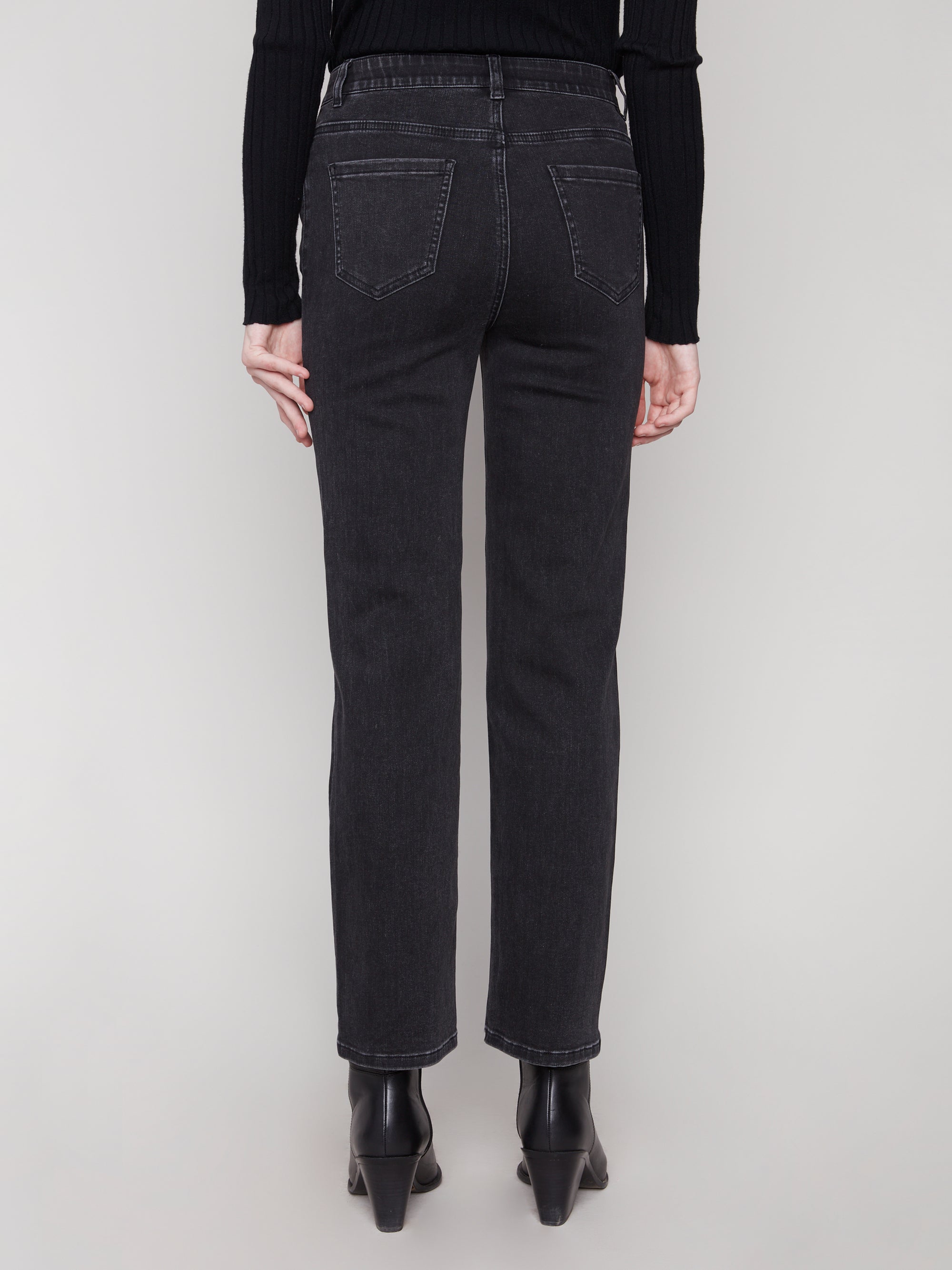 JEANS | STRAIGHT LEG STRETCH-Denim-CHARLIE B-Coriander