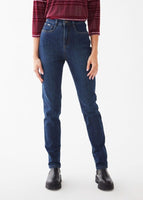 JEANS | SUZANNE PENCIL LEG: PETITE-Denim-FRENCH DRESSING JEANS-6P-DARK BLUE-Coriander
