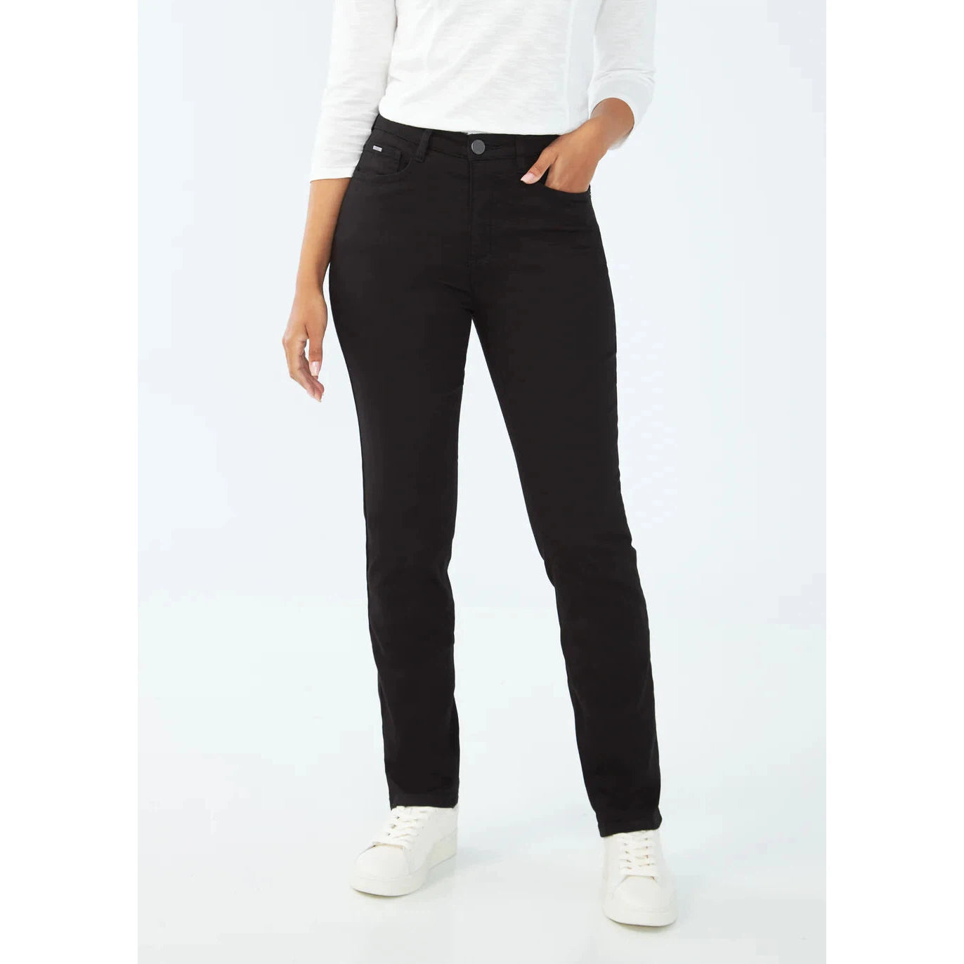 JEANS | SUZANNE RELAXED SLIM-Denim-FRENCH DRESSING JEANS-2-Black-Coriander