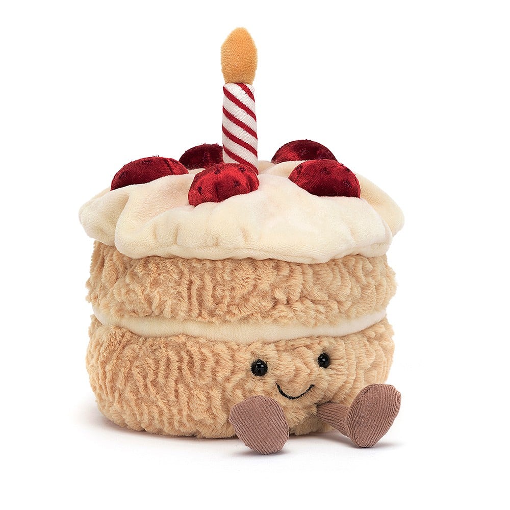 JELLYCAT | AMUSEABLE BIRTHDAY CAKE-Stuffies-JELLYCAT-Coriander