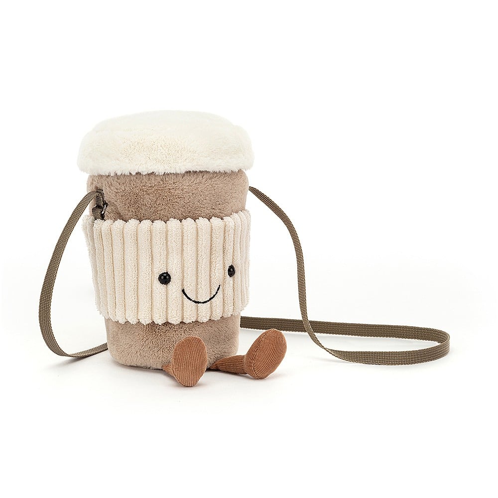 JELLYCAT | AMUSEABLE COFFEE TO GO BAG-Purse-JELLYCAT-Coriander