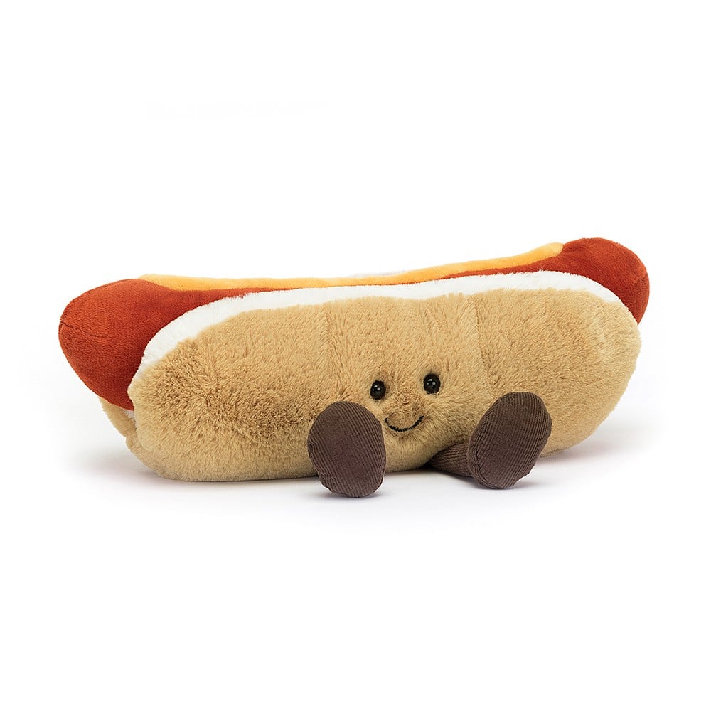 JELLYCAT | AMUSEABLE HOT DOG-Stuffies-JELLYCAT-Coriander