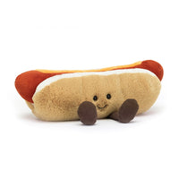 JELLYCAT | AMUSEABLE HOT DOG-Stuffies-JELLYCAT-Coriander