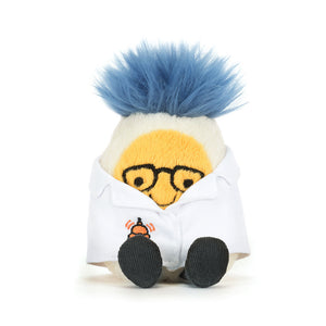 JELLYCAT | AMUSEABLES BOILED EGG SCIENTIST OUTFIT-Stuffie-JELLYCAT-Coriander