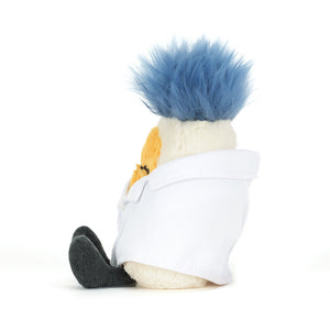 JELLYCAT | AMUSEABLES BOILED EGG SCIENTIST OUTFIT-Stuffie-JELLYCAT-Coriander