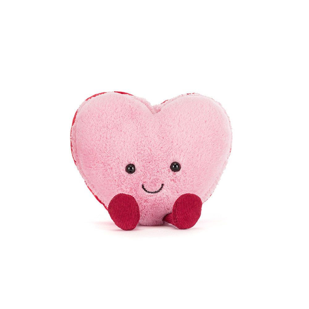 JELLYCAT | AMUSEABLES COLETTE HEART MACARON PINK