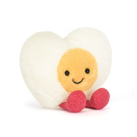 JELLYCAT | AMUSEABLES HEART BOILED EGG-Uncategorised-JELLYCAT-Coriander