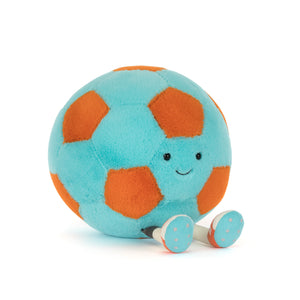 JELLYCAT | AMUSEABLES JELLYCAT SOCCER BALL-Uncategorised-JELLYCAT-Coriander