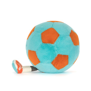 JELLYCAT | AMUSEABLES JELLYCAT SOCCER BALL-Uncategorised-JELLYCAT-Coriander