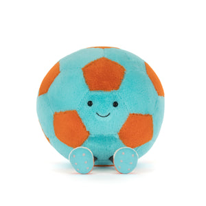JELLYCAT | AMUSEABLES JELLYCAT SOCCER BALL-Uncategorised-JELLYCAT-Coriander