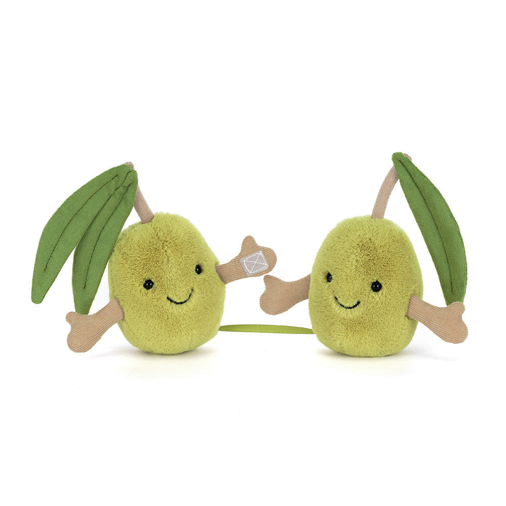 JELLYCAT | AMUSEABLES PAIR OF OLIVES-Stuffie-JELLYCAT-Coriander