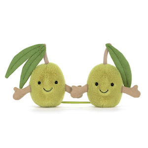 JELLYCAT | AMUSEABLES PAIR OF OLIVES-Stuffie-JELLYCAT-Coriander