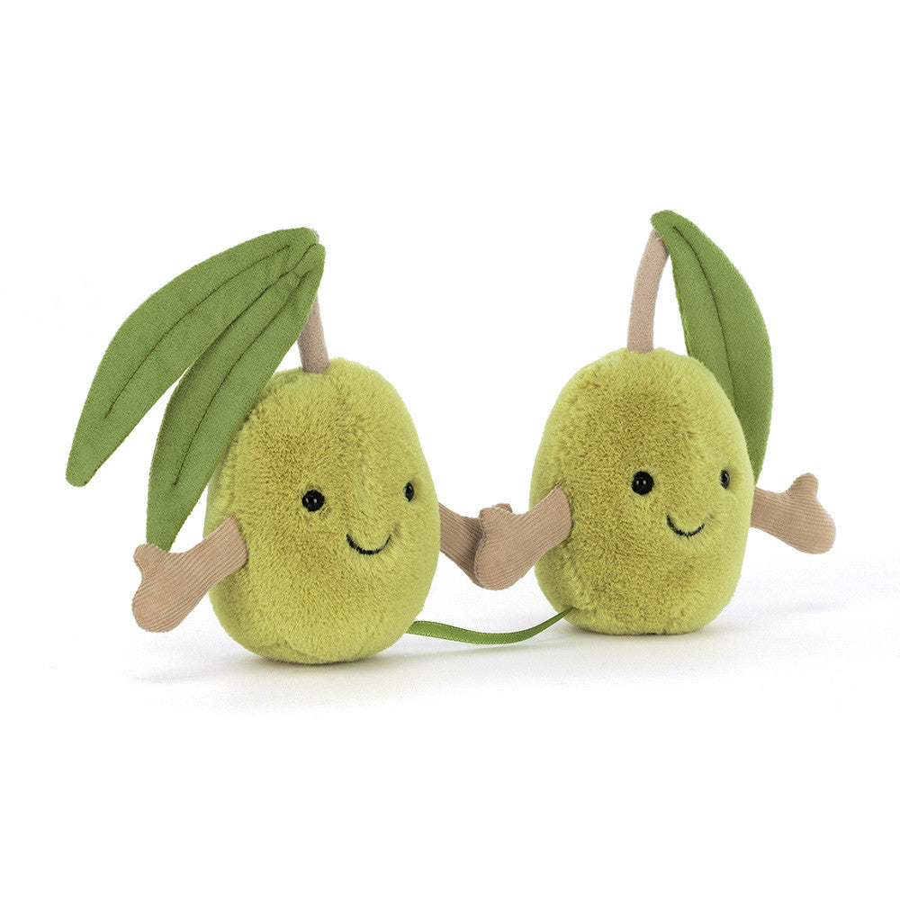 JELLYCAT | AMUSEABLES PAIR OF OLIVES-Stuffie-JELLYCAT-Coriander