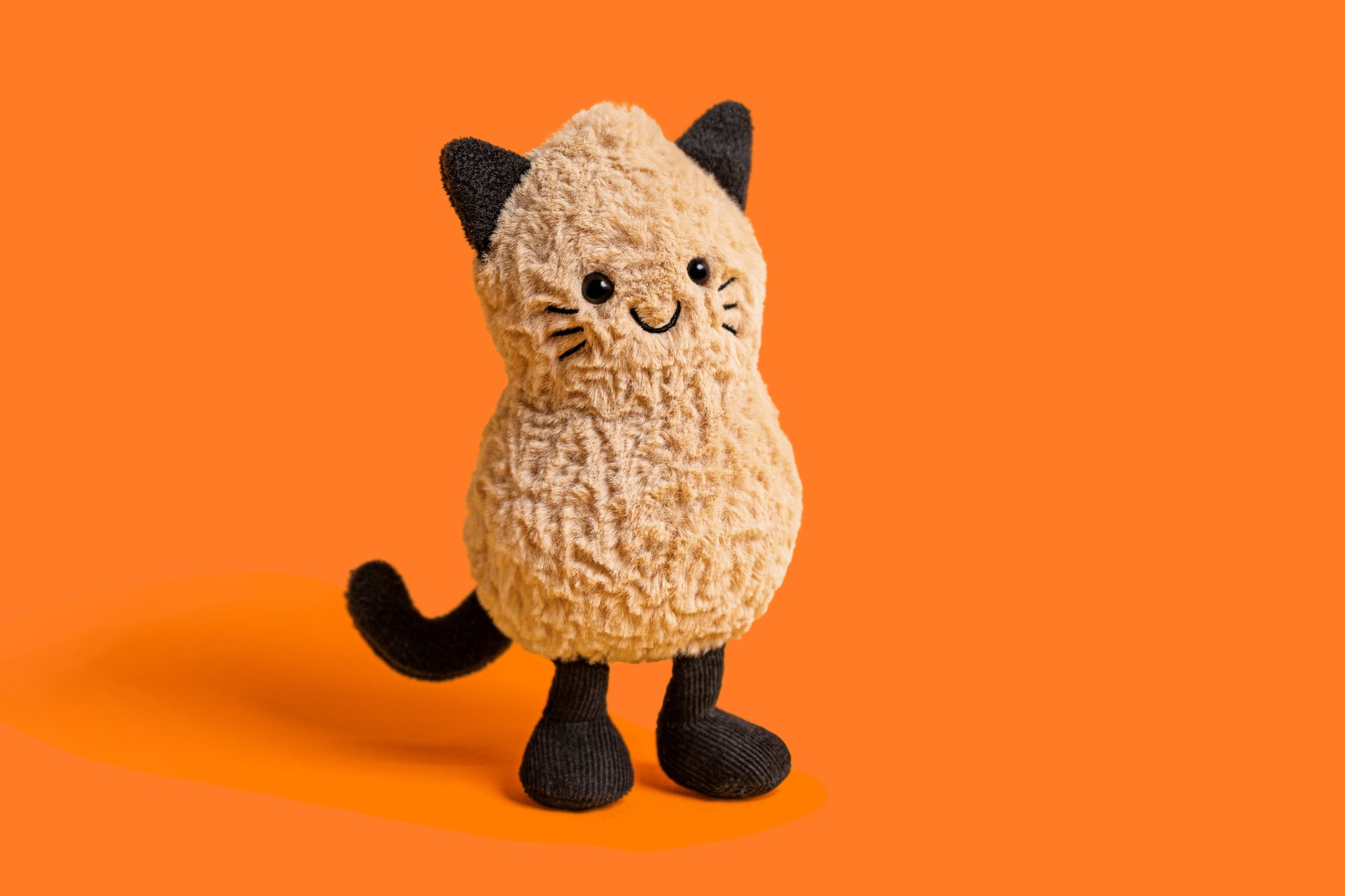 JELLYCAT | AMUSEABLES PEANUT CAT OUTFIT-Stuffie-JELLYCAT-Coriander