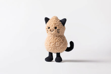 JELLYCAT | AMUSEABLES PEANUT CAT OUTFIT-Stuffie-JELLYCAT-Coriander