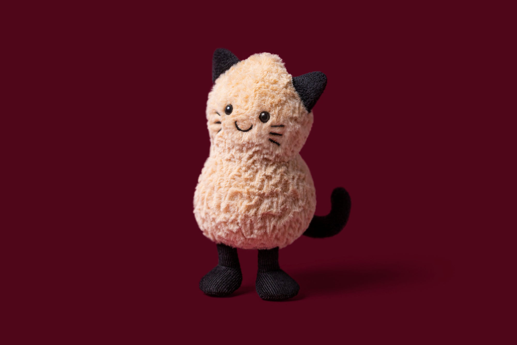 JELLYCAT | AMUSEABLES PEANUT CAT OUTFIT-Stuffie-JELLYCAT-Coriander