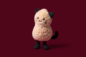 JELLYCAT | AMUSEABLES PEANUT CAT OUTFIT-Stuffie-JELLYCAT-Coriander
