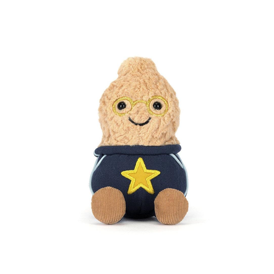 JELLYCAT | AMUSEABLES PEANUT STAR STUDENT OUTFIT-Stuffie-JELLYCAT-Coriander
