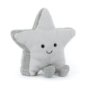 JELLYCAT | AMUSEABLES SILVER STAR-Stuffies-JELLYCAT-Coriander